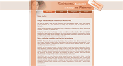 Desktop Screenshot of kadernictvi-palmovka.cz